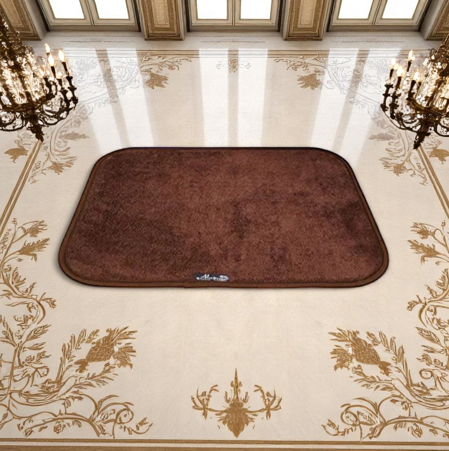 Tapis Ultra Absorbant Marron Aladino il tappeto Magico