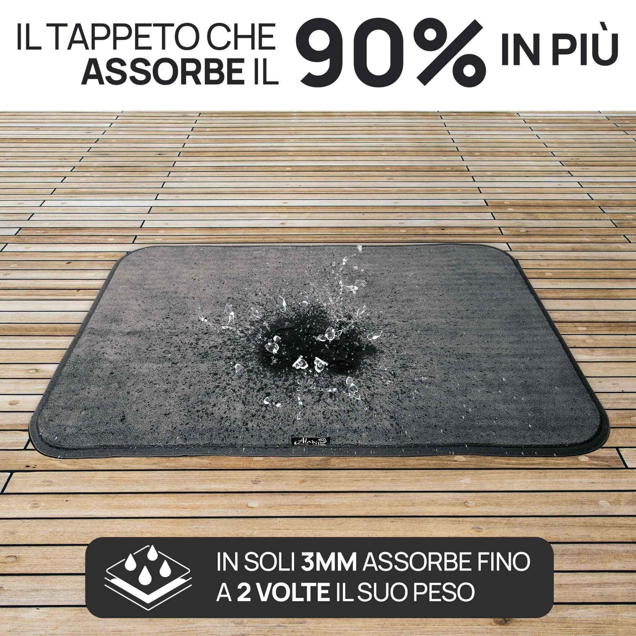 Aladino il tappeto Magico l’Originale Zerbino Ingresso Super Assorbente