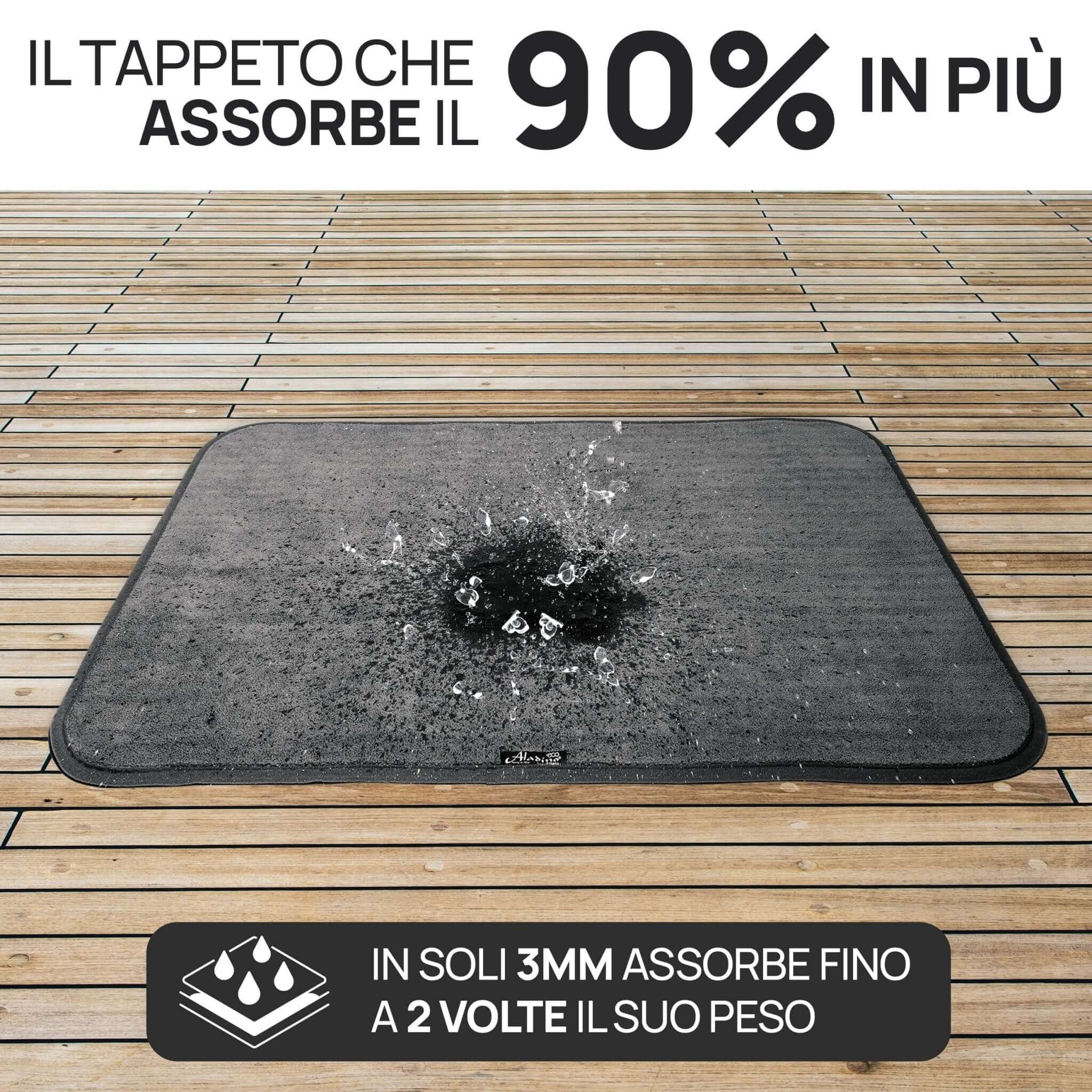 Aladino il tappeto Magico l’Originale Zerbino Ingresso Super Assorbente Aladino il tappeto Magico