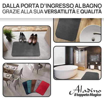 Aladino il tappeto Magico® L'Original Paillasson d'Entrée Ultra Absorbant